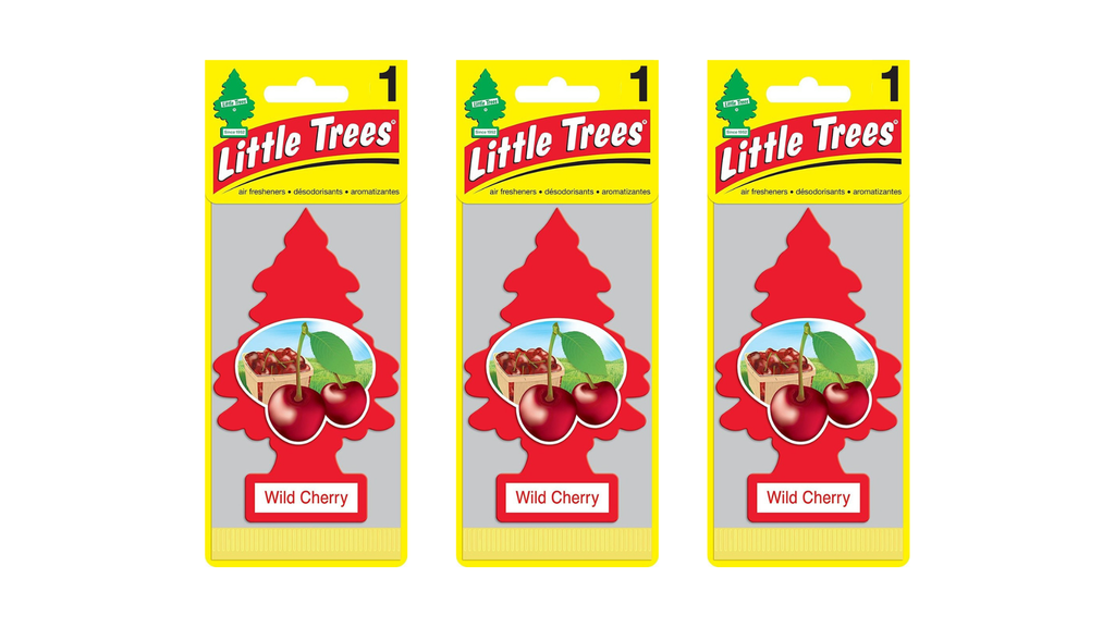 Little Trees Car Air Freshener Wild Cherry (Bundle of 3)